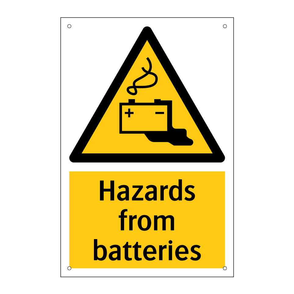 Hazards from batteries