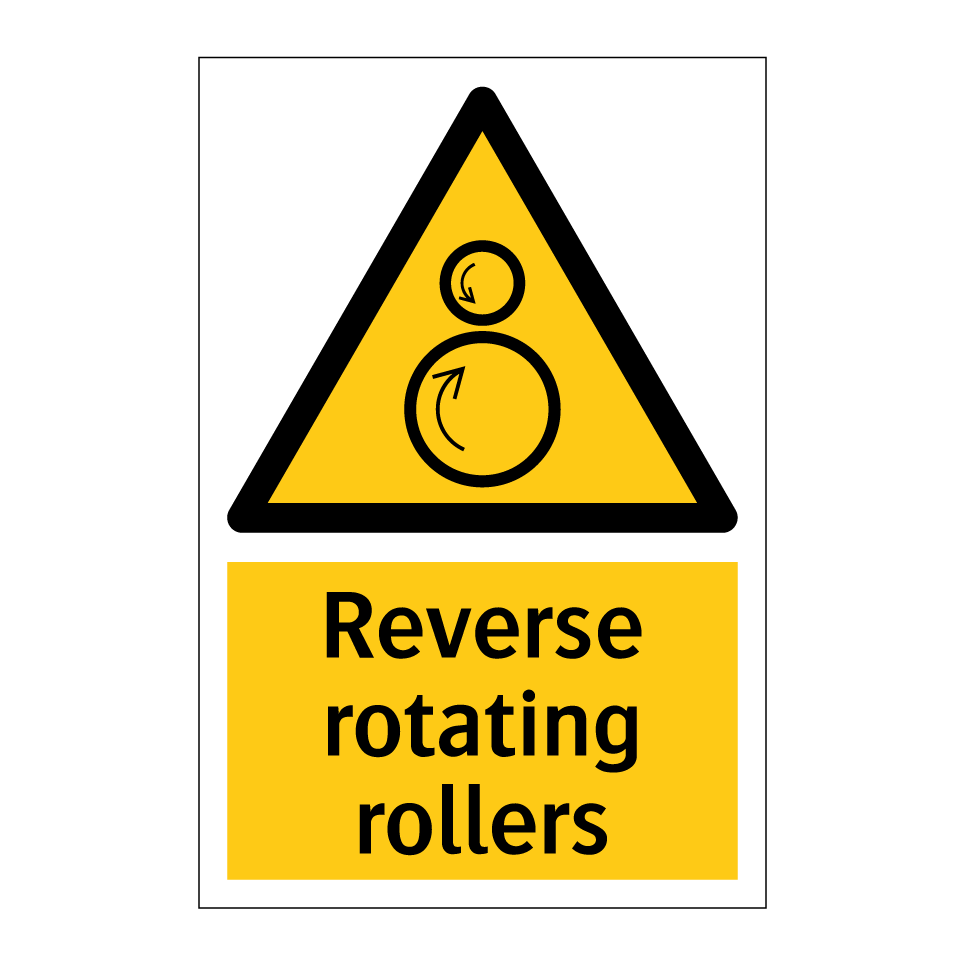 Reverse rotating rollers