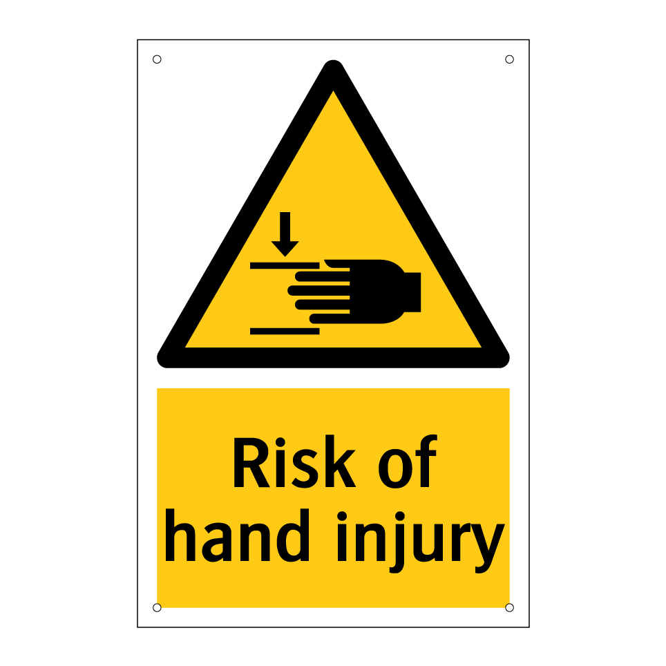 Risk of hand injury