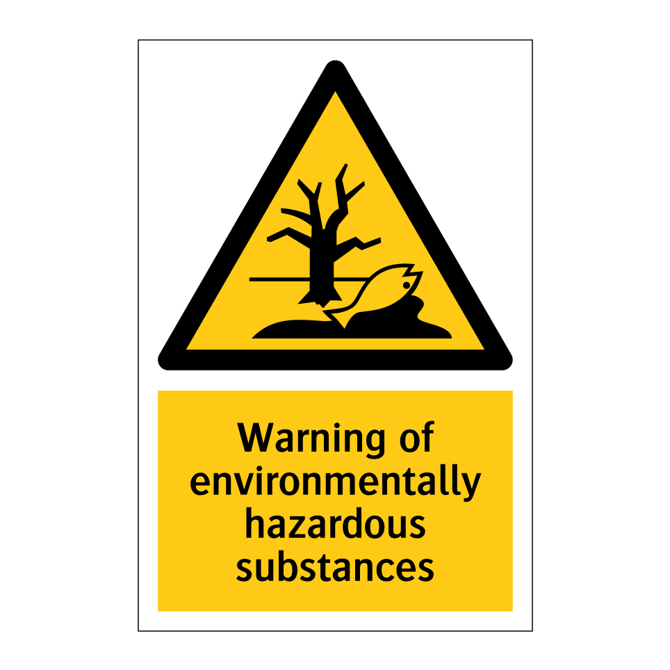 Warning of environmentally hazardous substances