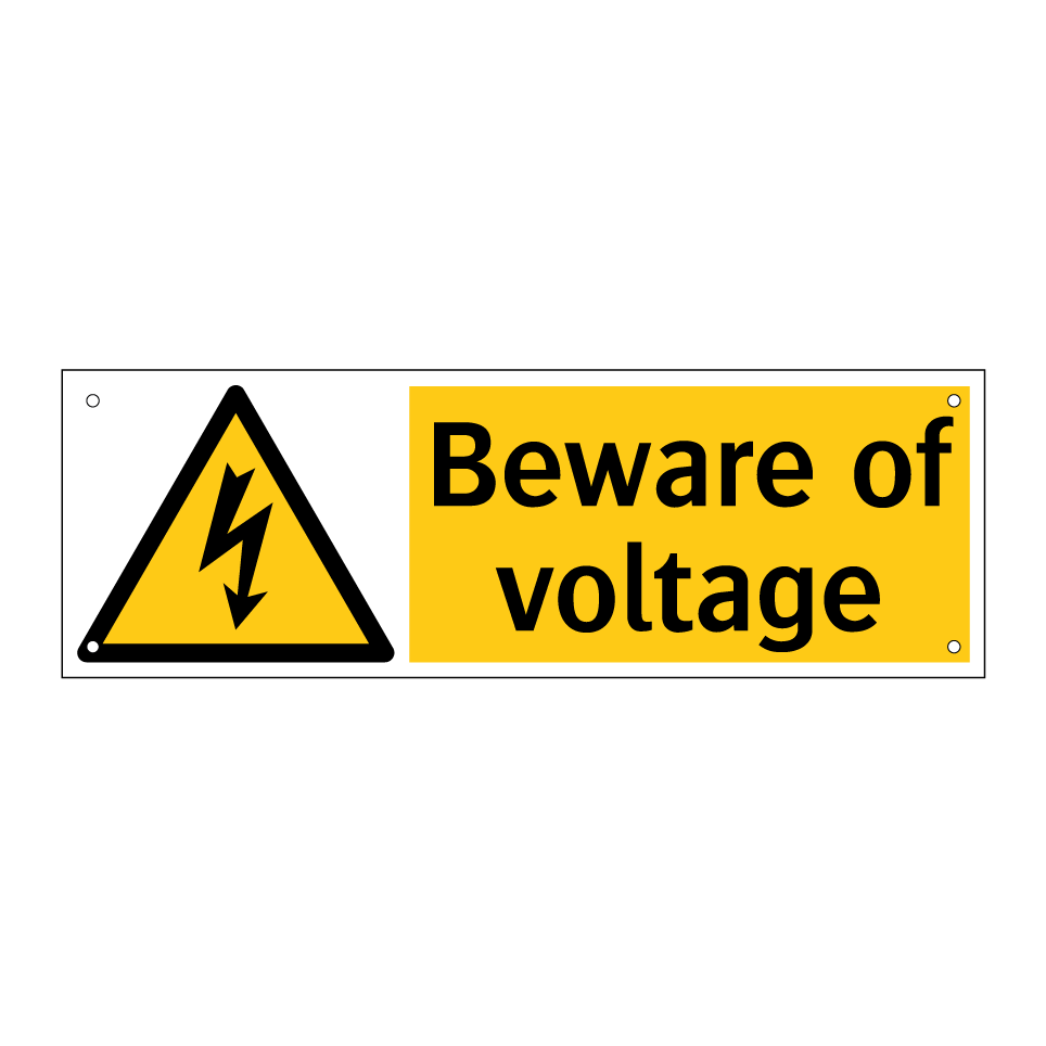 Beware of voltage
