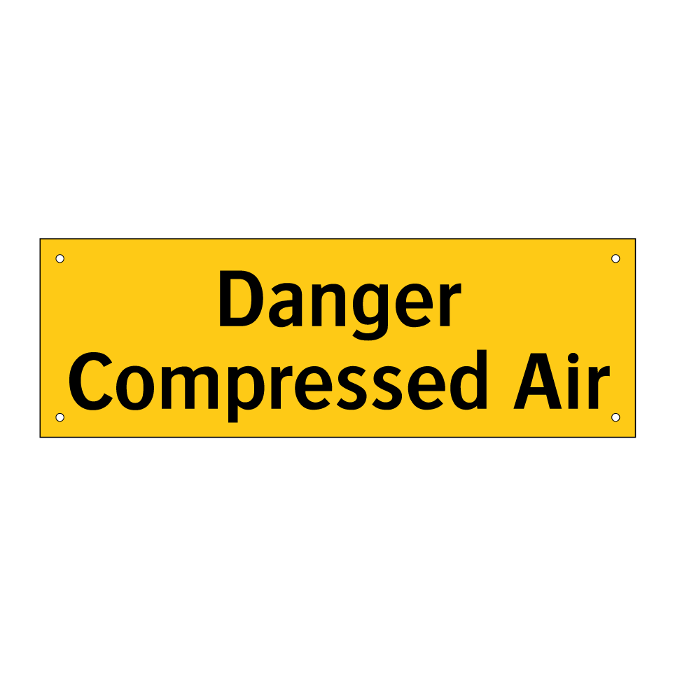 Danger Compressed Air