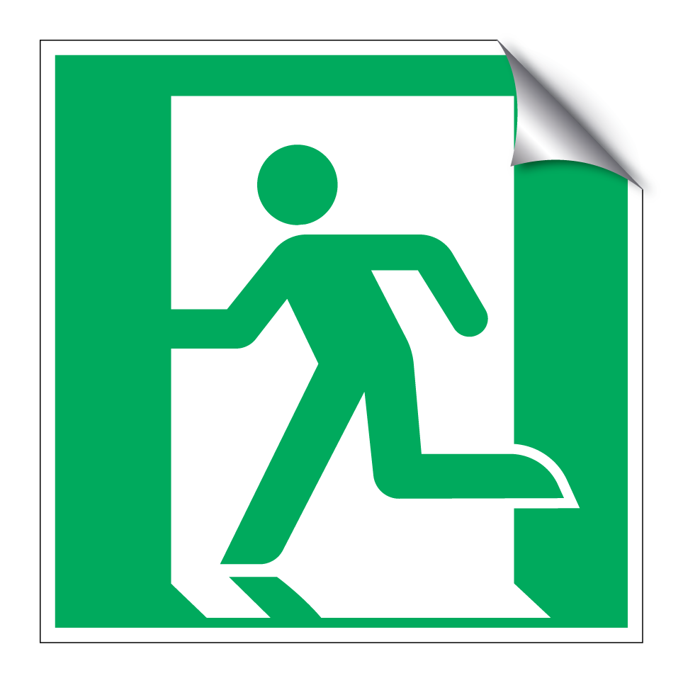 E001 Emergency exit (left hand)