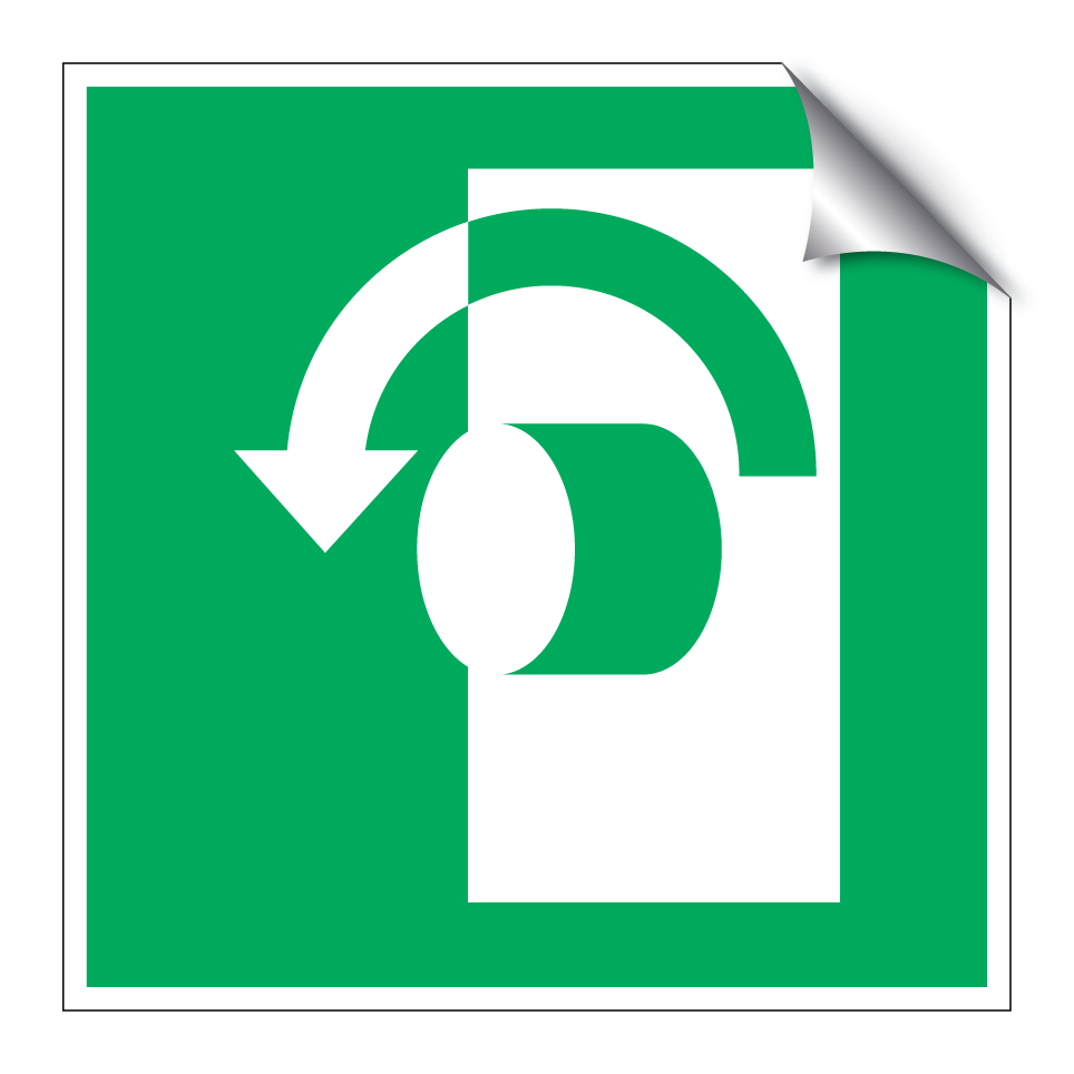 E018 Turn anticlockwise to open