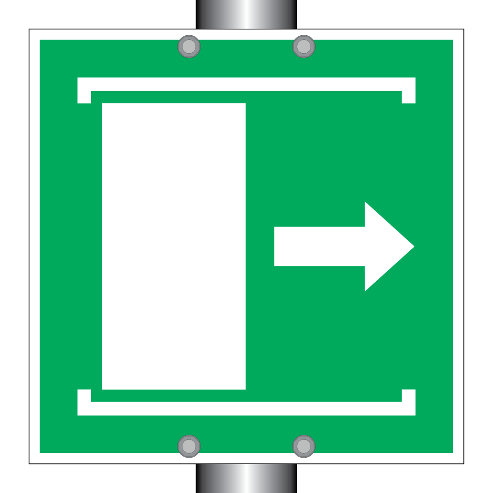 E033 Door slides right to open