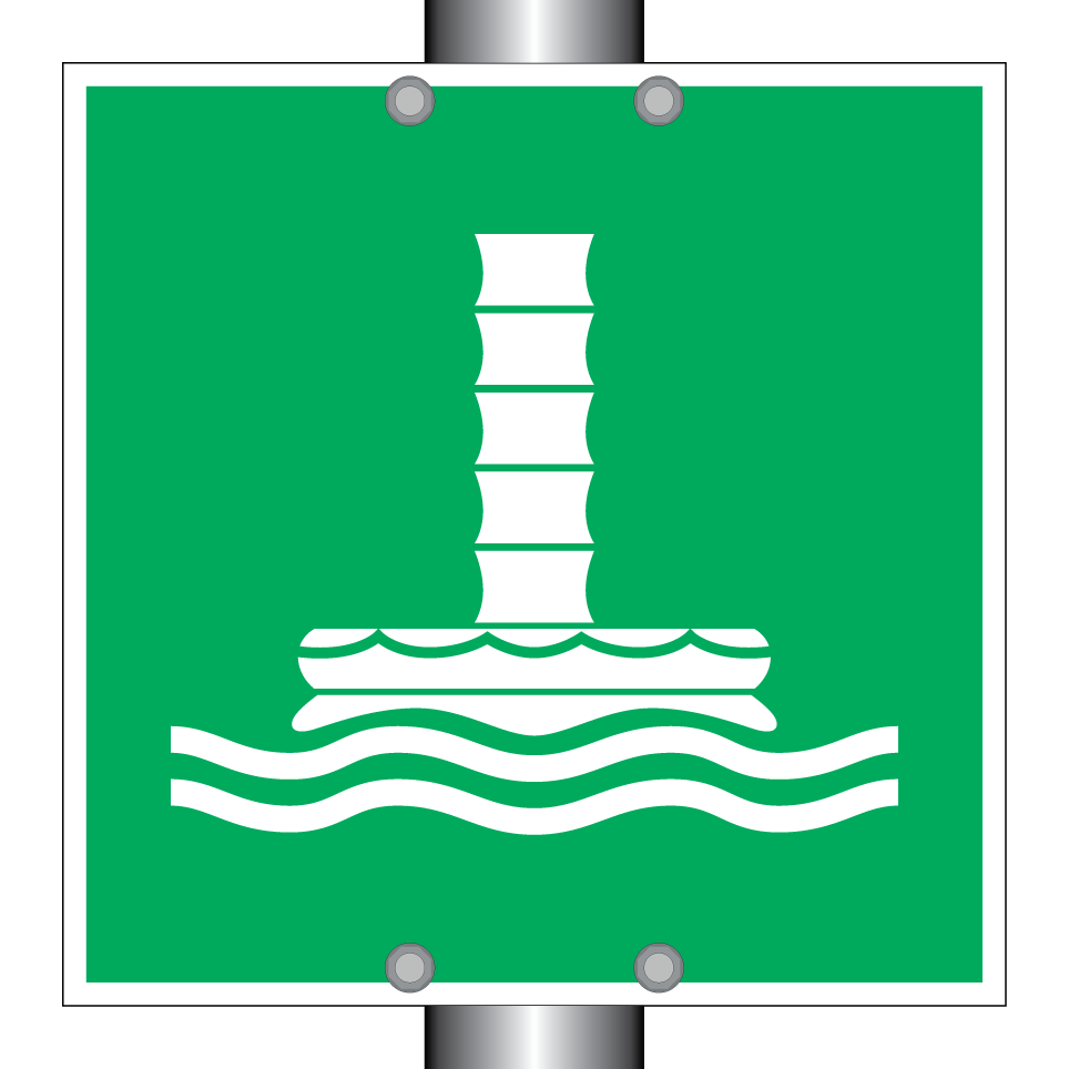 E055 Marine evacuation chute