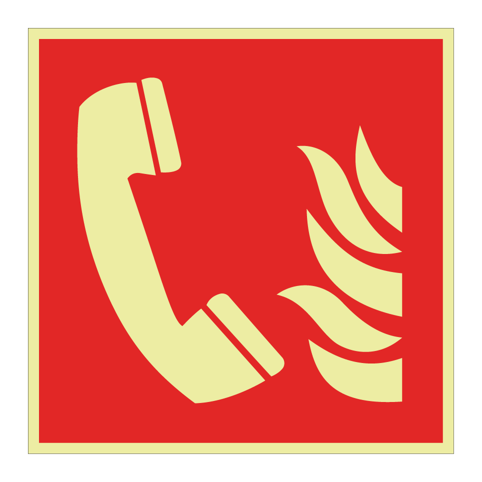 F006 Fire emergency telephone