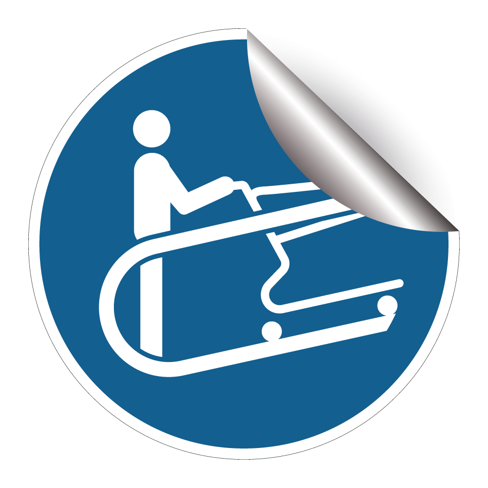 M060 Hold the trolley handle