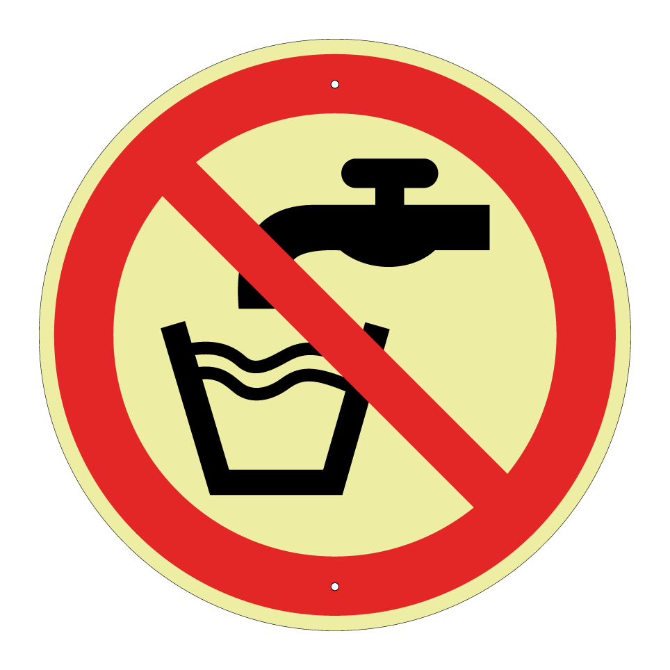 P005 Not drinking water