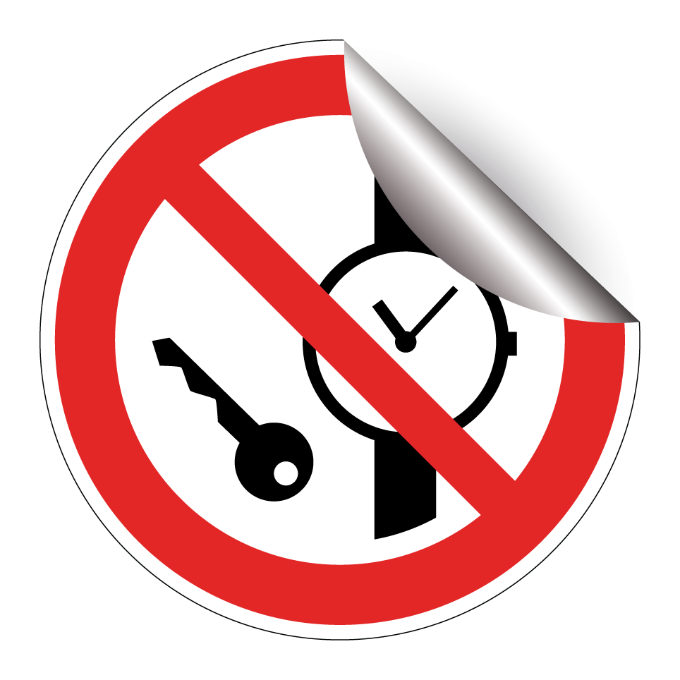 P008 No metallic articles or watches