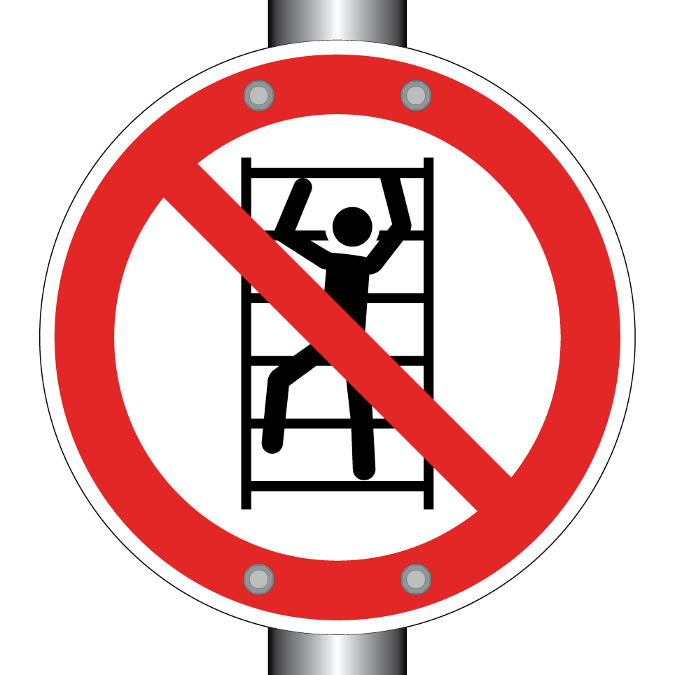 P009 No climbing