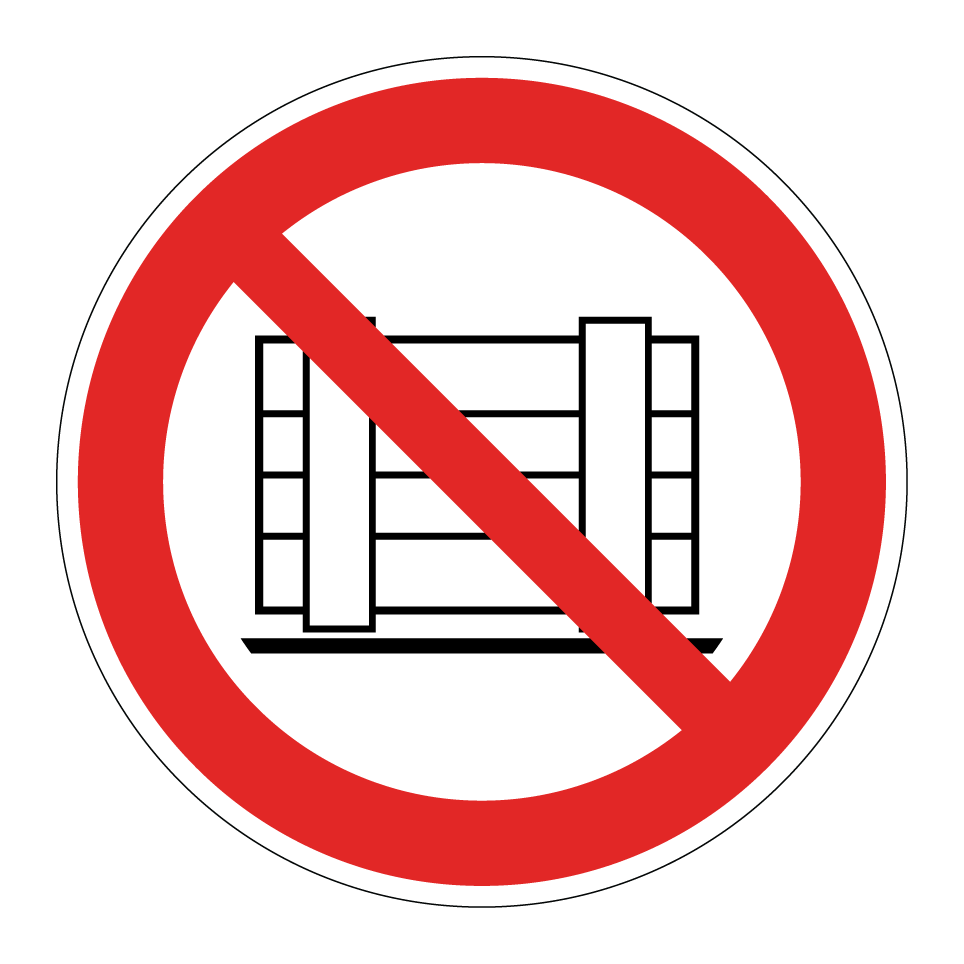 P023 Do not obstruct