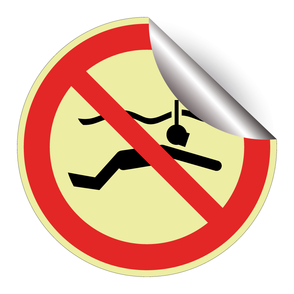 P050 No snorkelling
