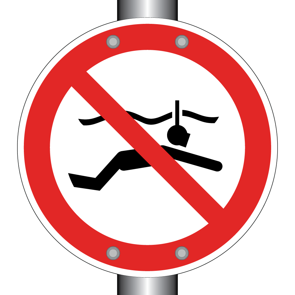 P050 No snorkelling