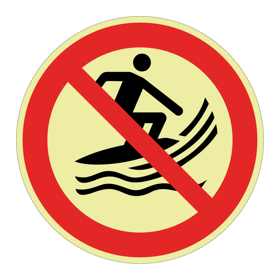 P059 No surf craft