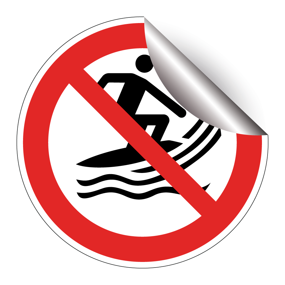 P059 No surf craft