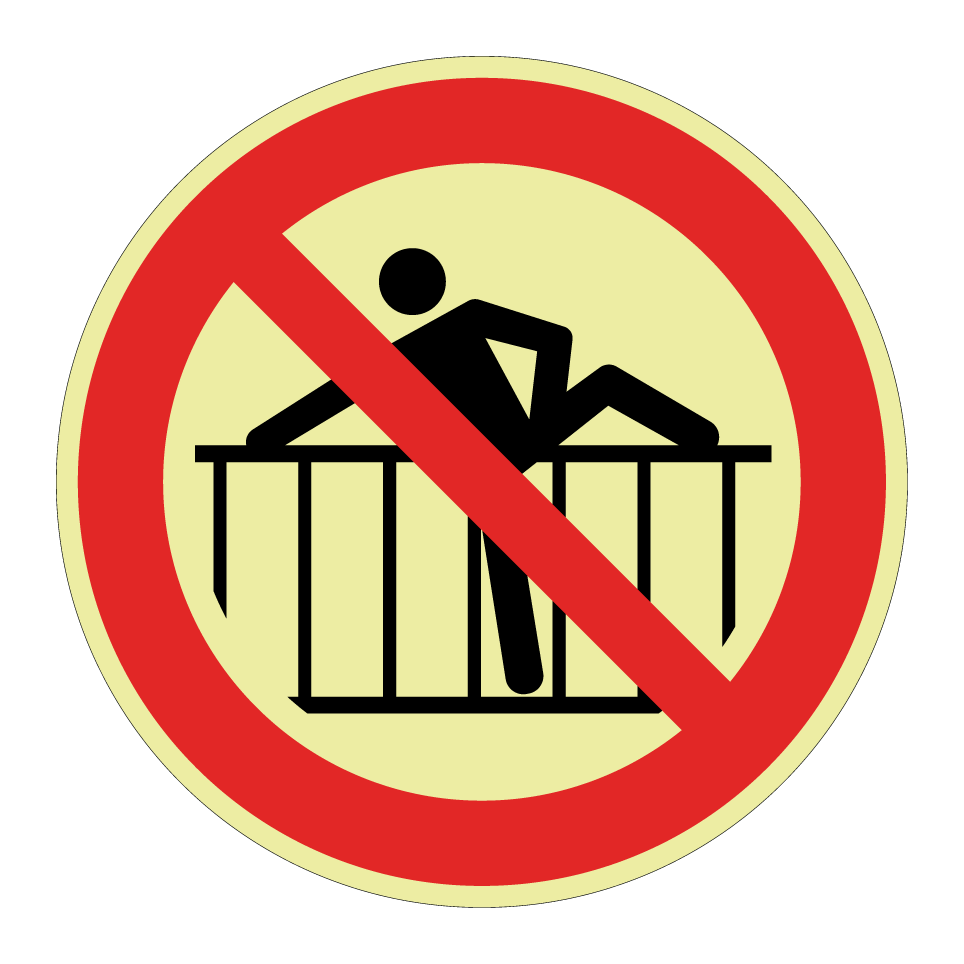 P071 Do not cross barrier