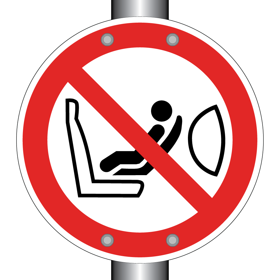 P074 Child seat installation prohibited