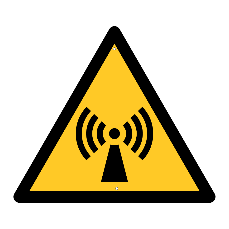 W005 Warning Non-ionizing radiation