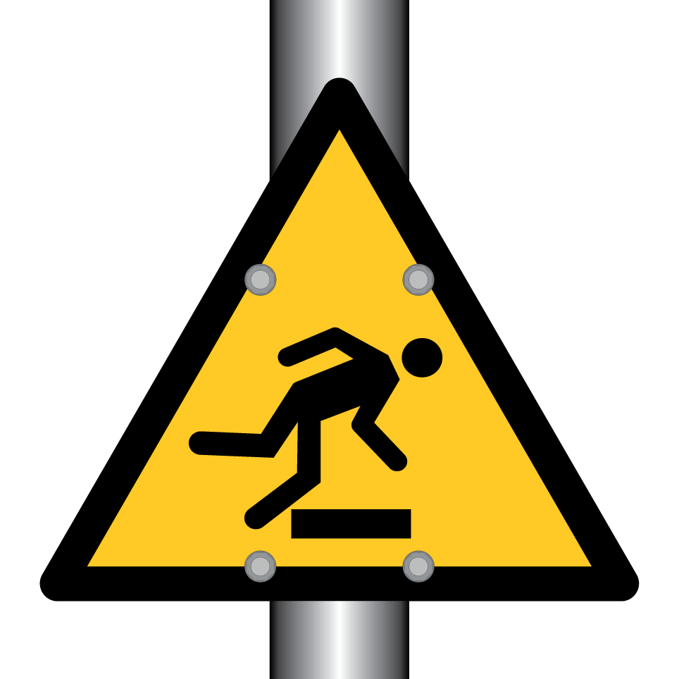 W007 Warning Floor-level obstacle