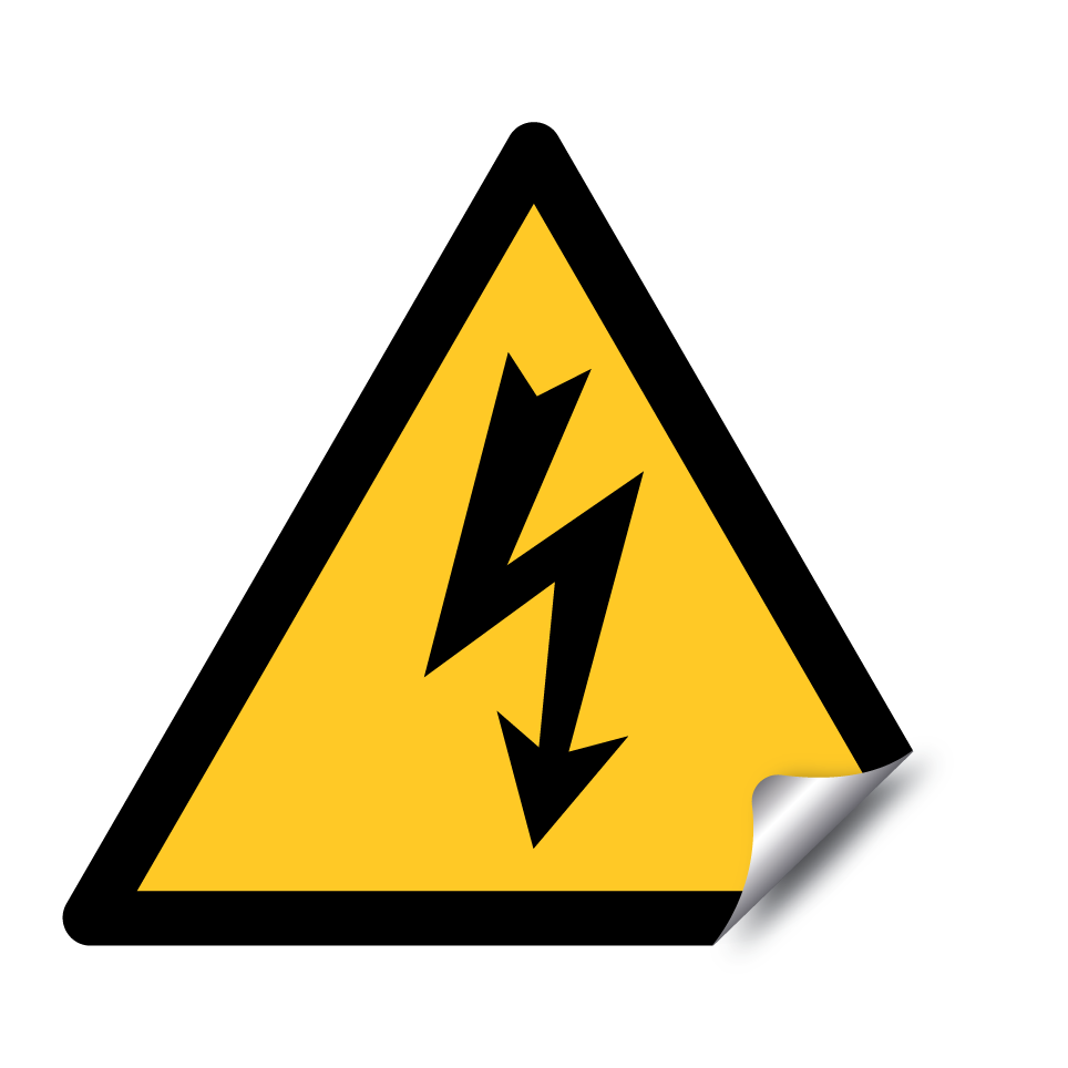 W012 Warning Electricity