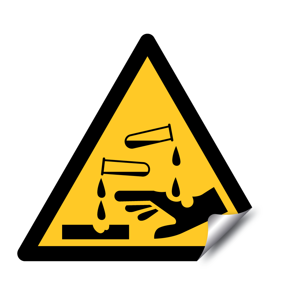 W023 Warning Corrosive substance