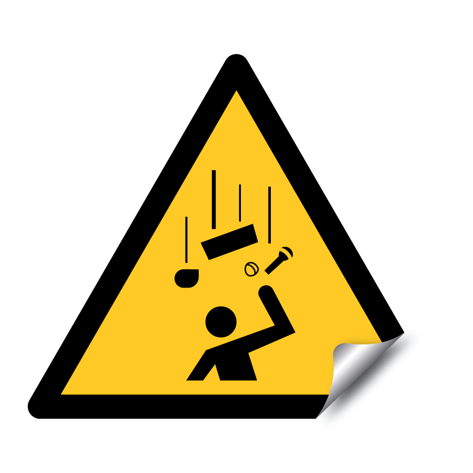 W035 Warning Falling objects