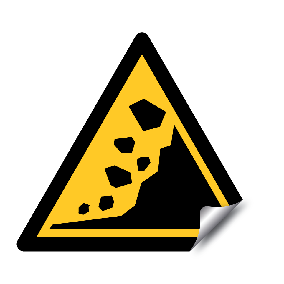 W078 Warning Landslide zone