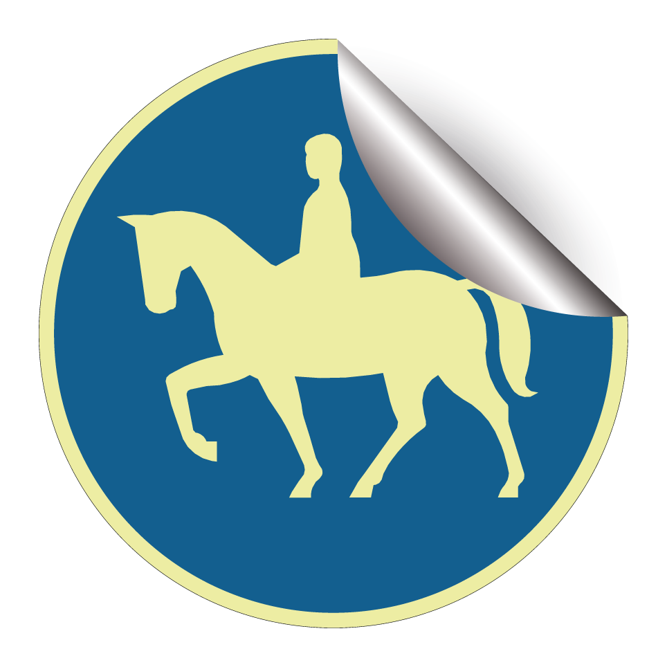 Horse riding permitted