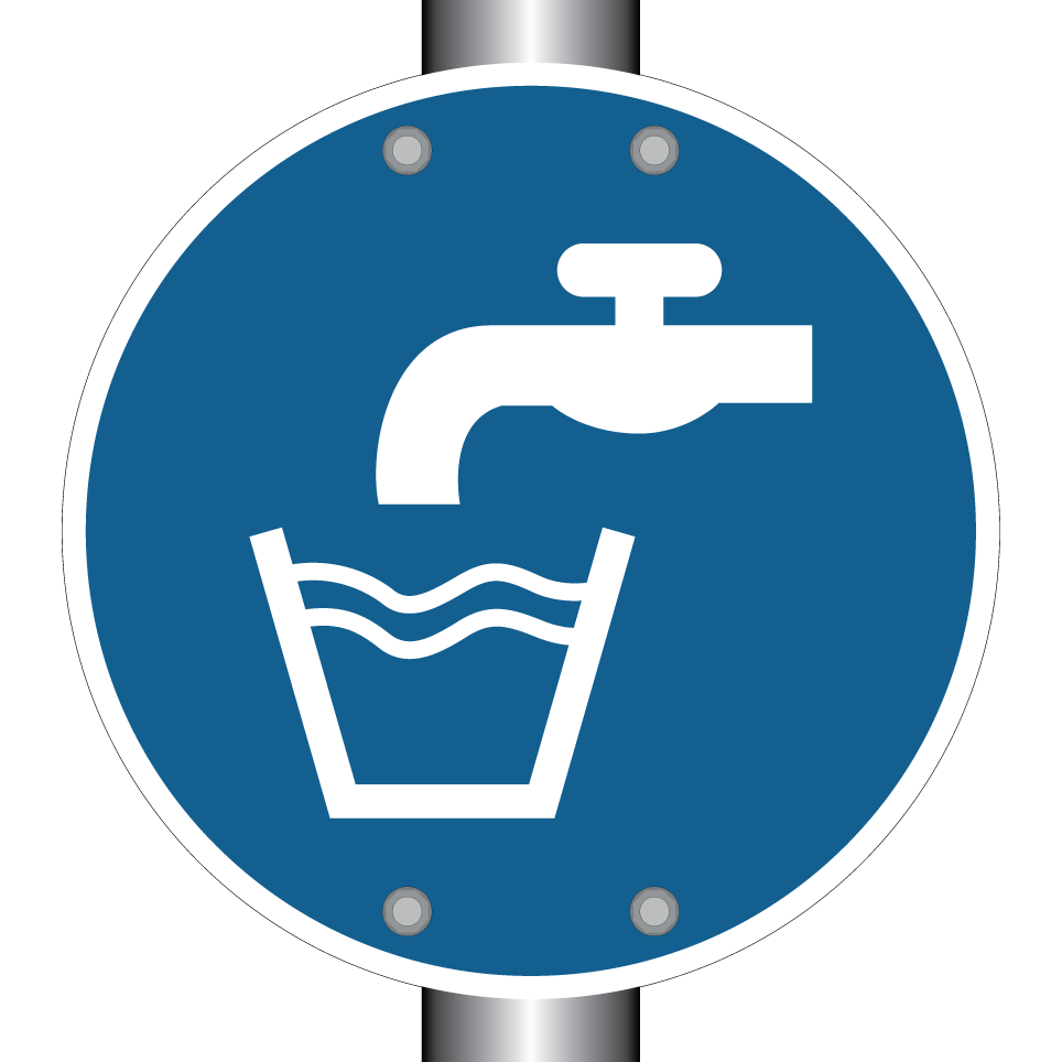 Drinking water available