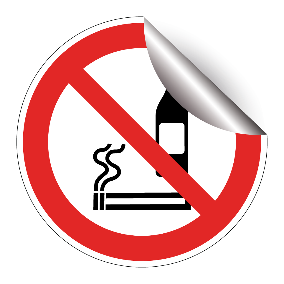 No smoking or alcohol
