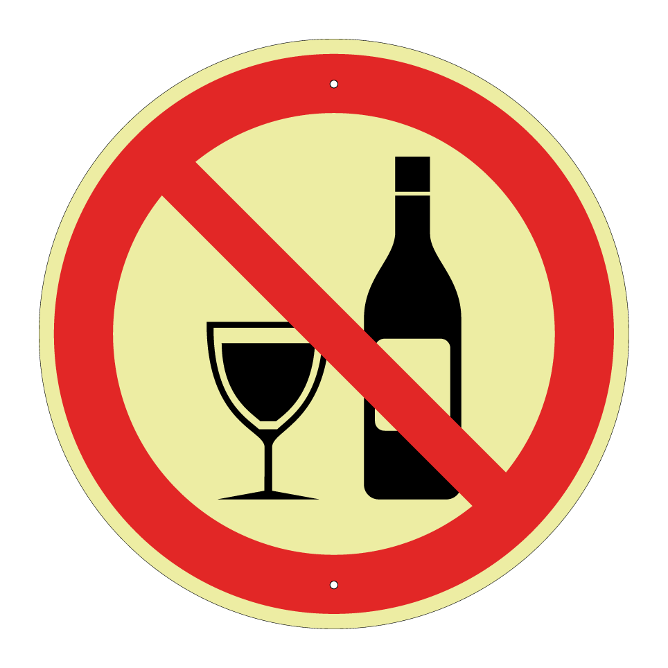 No alcohol
