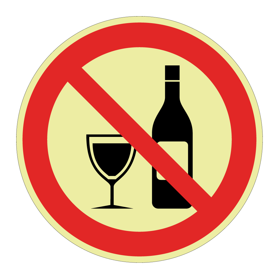 No alcohol