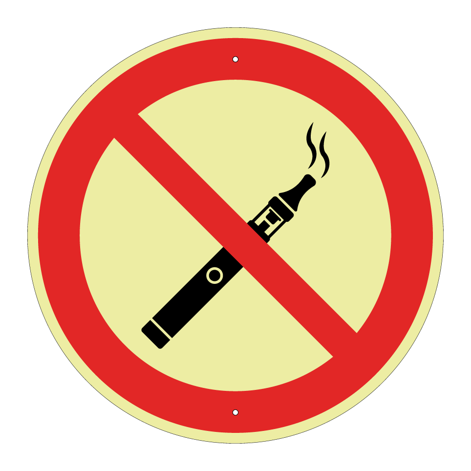 No e-cigarettes
