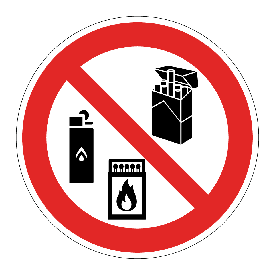 No cigarettes