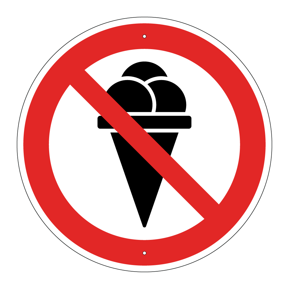 No ice cream