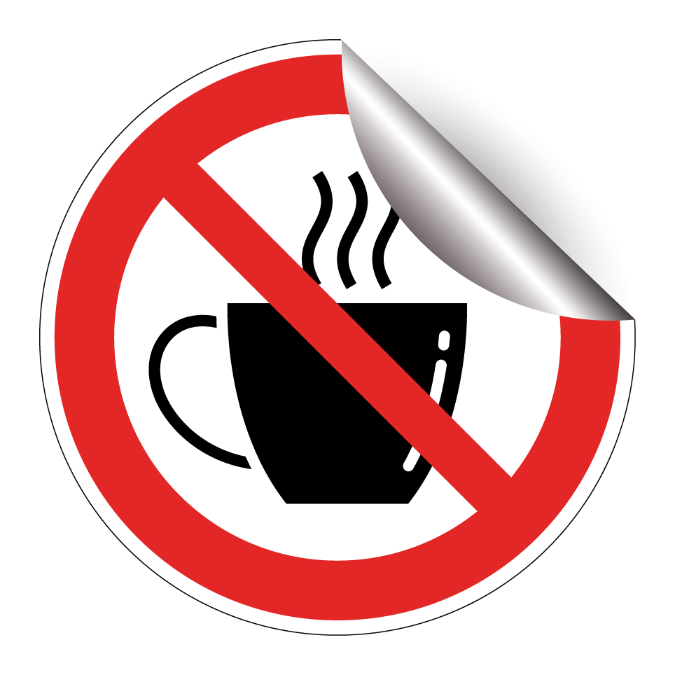 No hot drinks