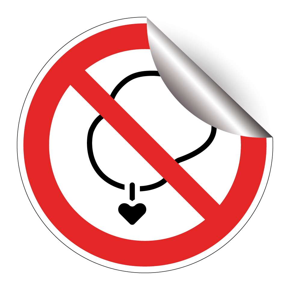 No necklaces