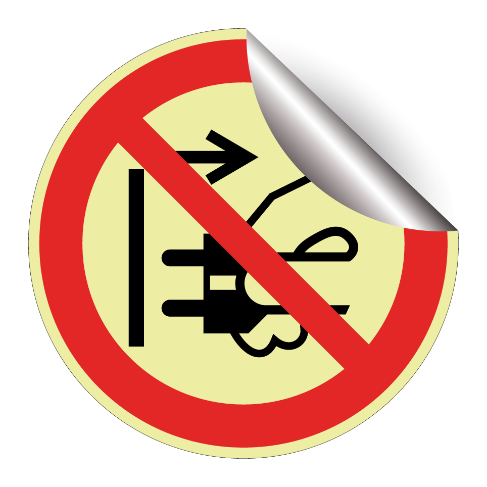 Do not unplug