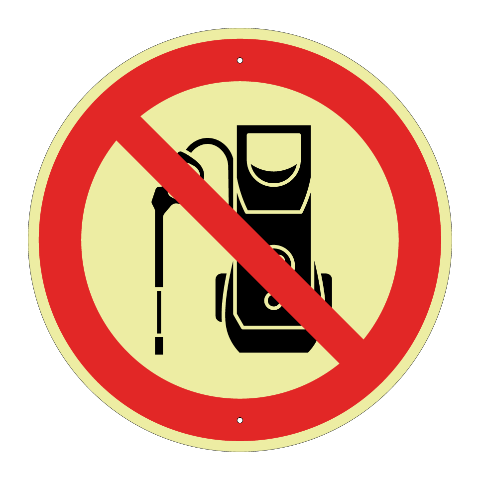 Do not use pressure washer