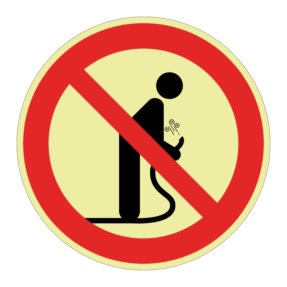 Do not use compressed air