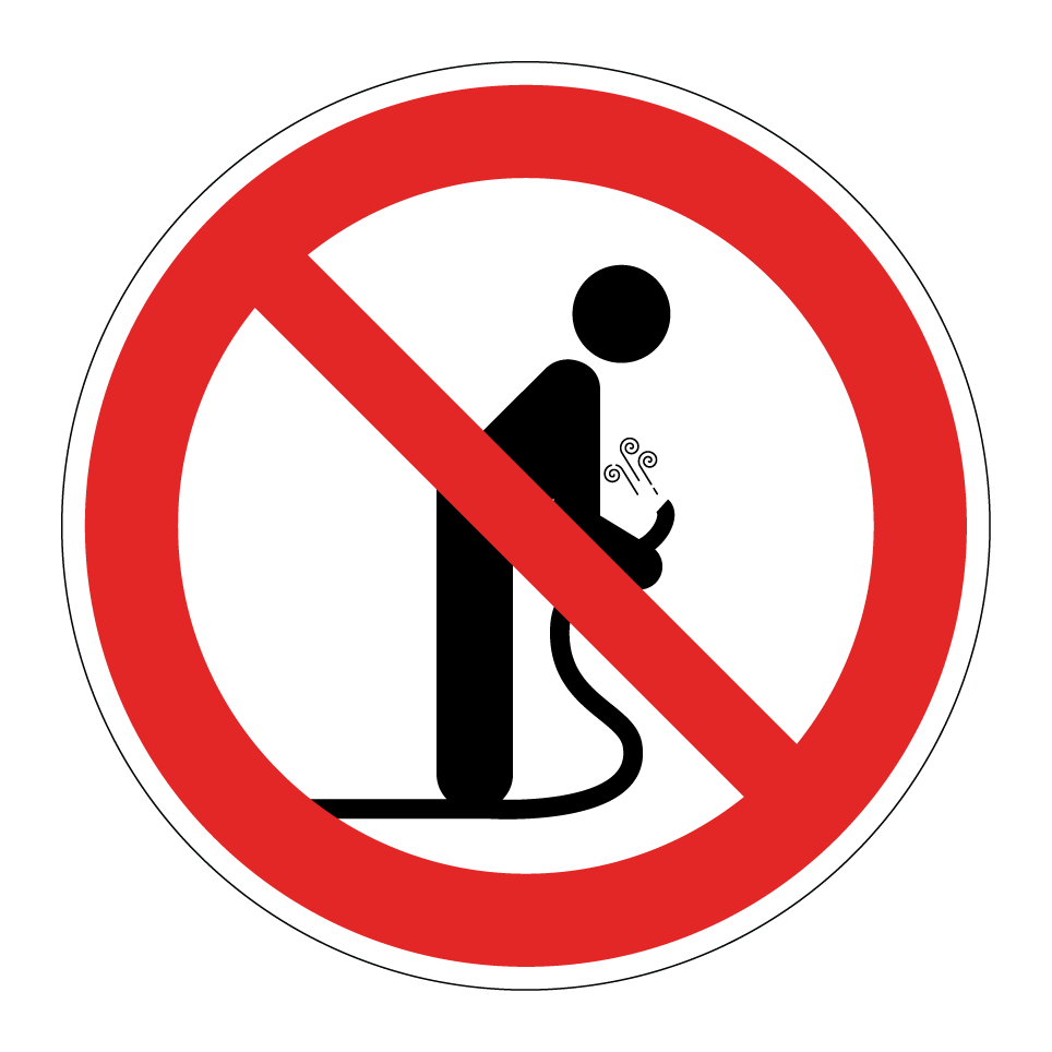Do not use compressed air