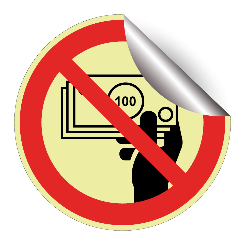 No cash payment