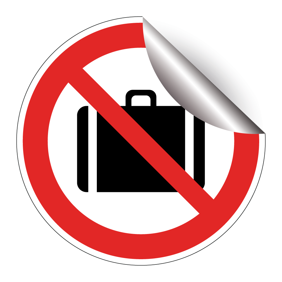 No luggage