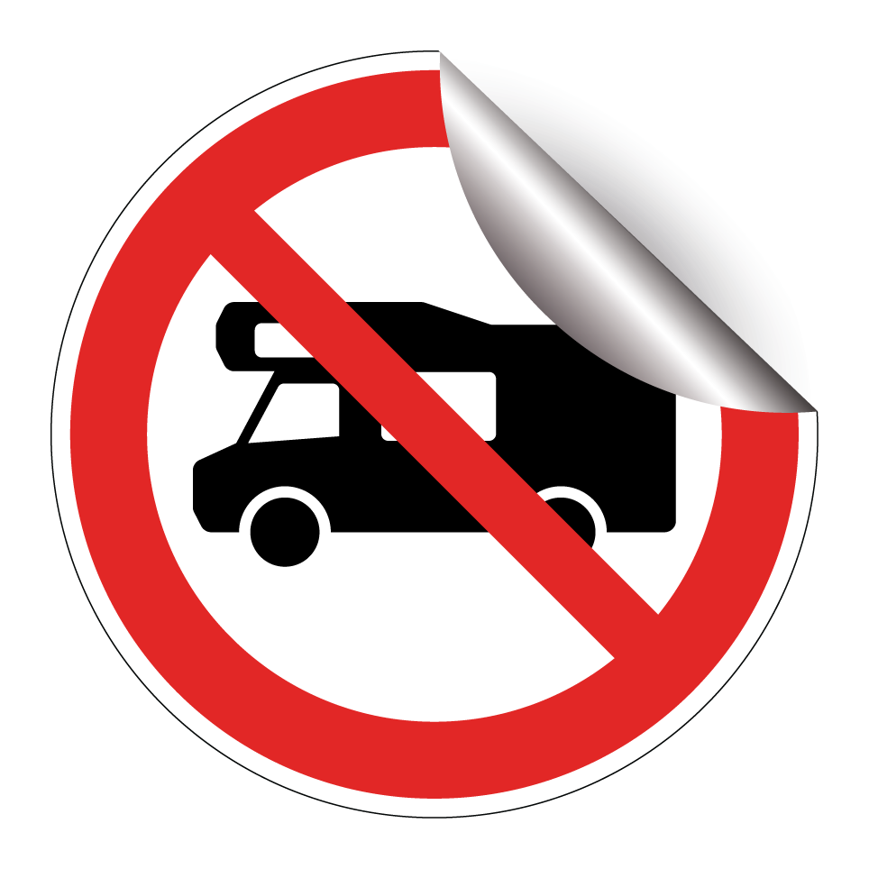 No motorhomes