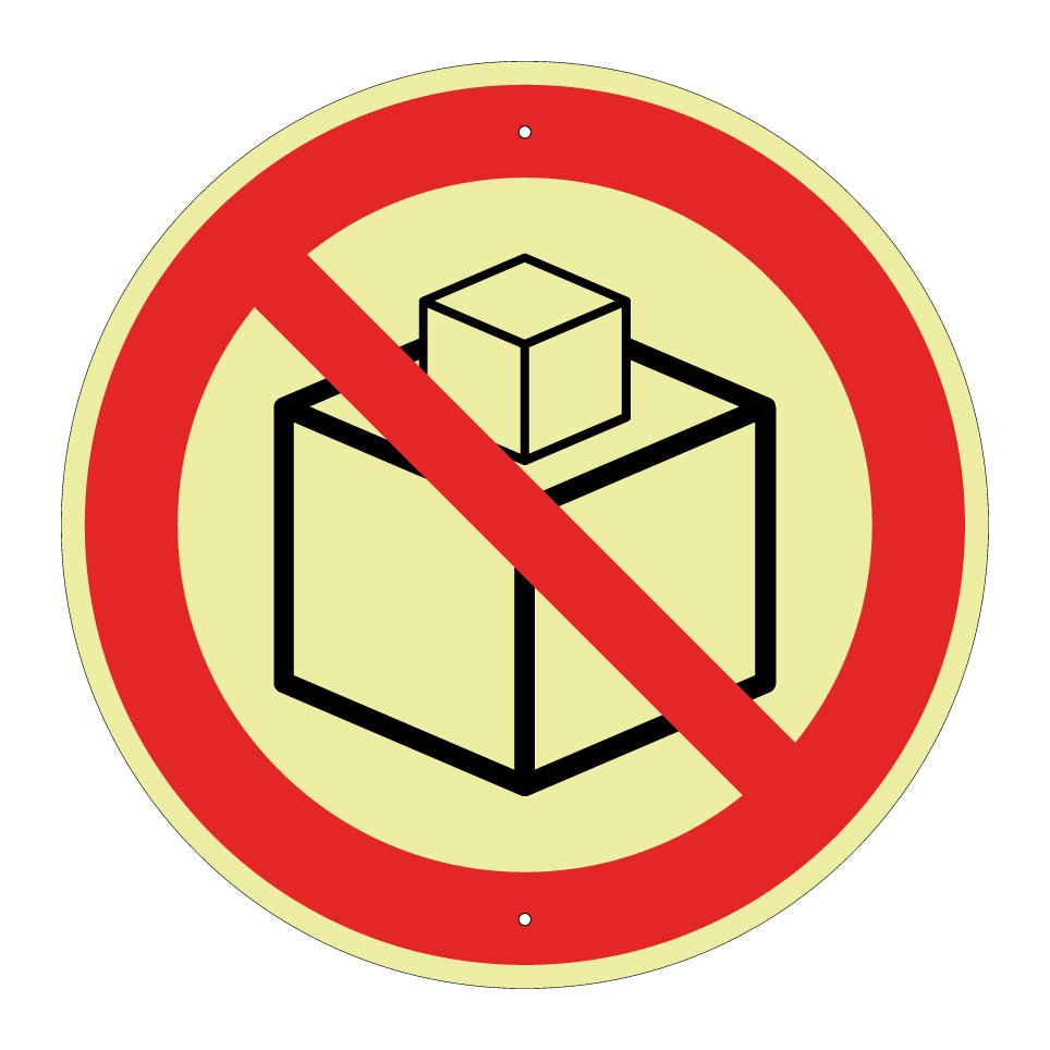 No double stacking
