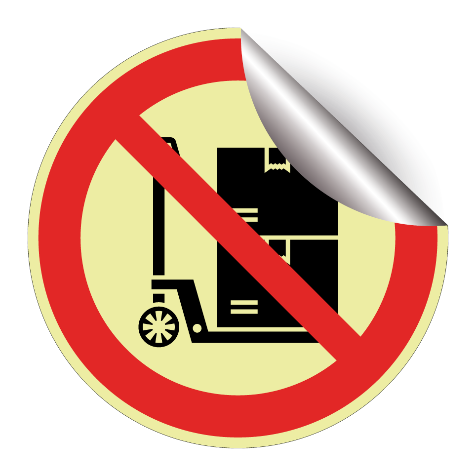 No pallet truck use