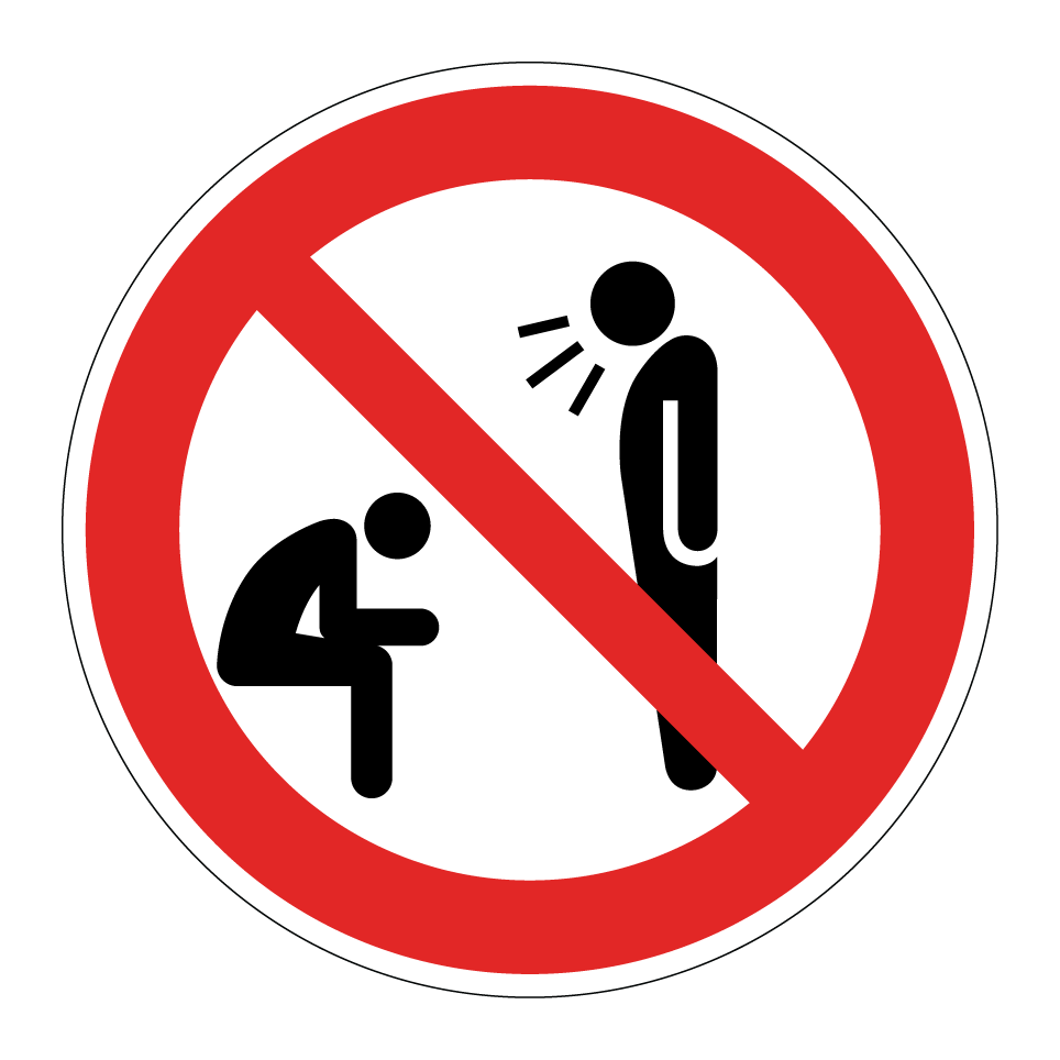 No shouting