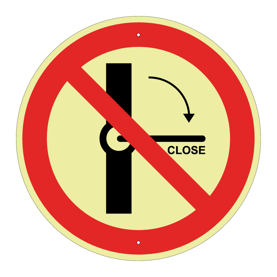 Do not close