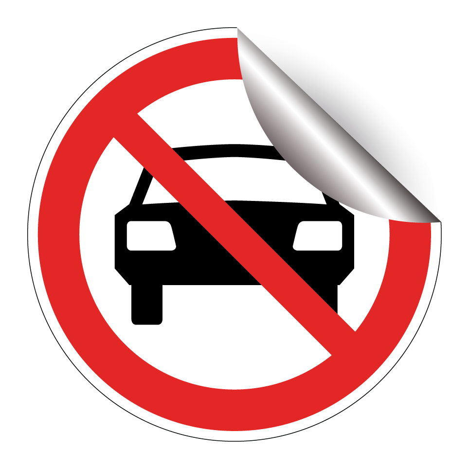 No cars